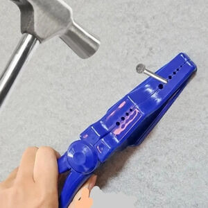 Nail holder safety pliers tool, mobility device, arthritis